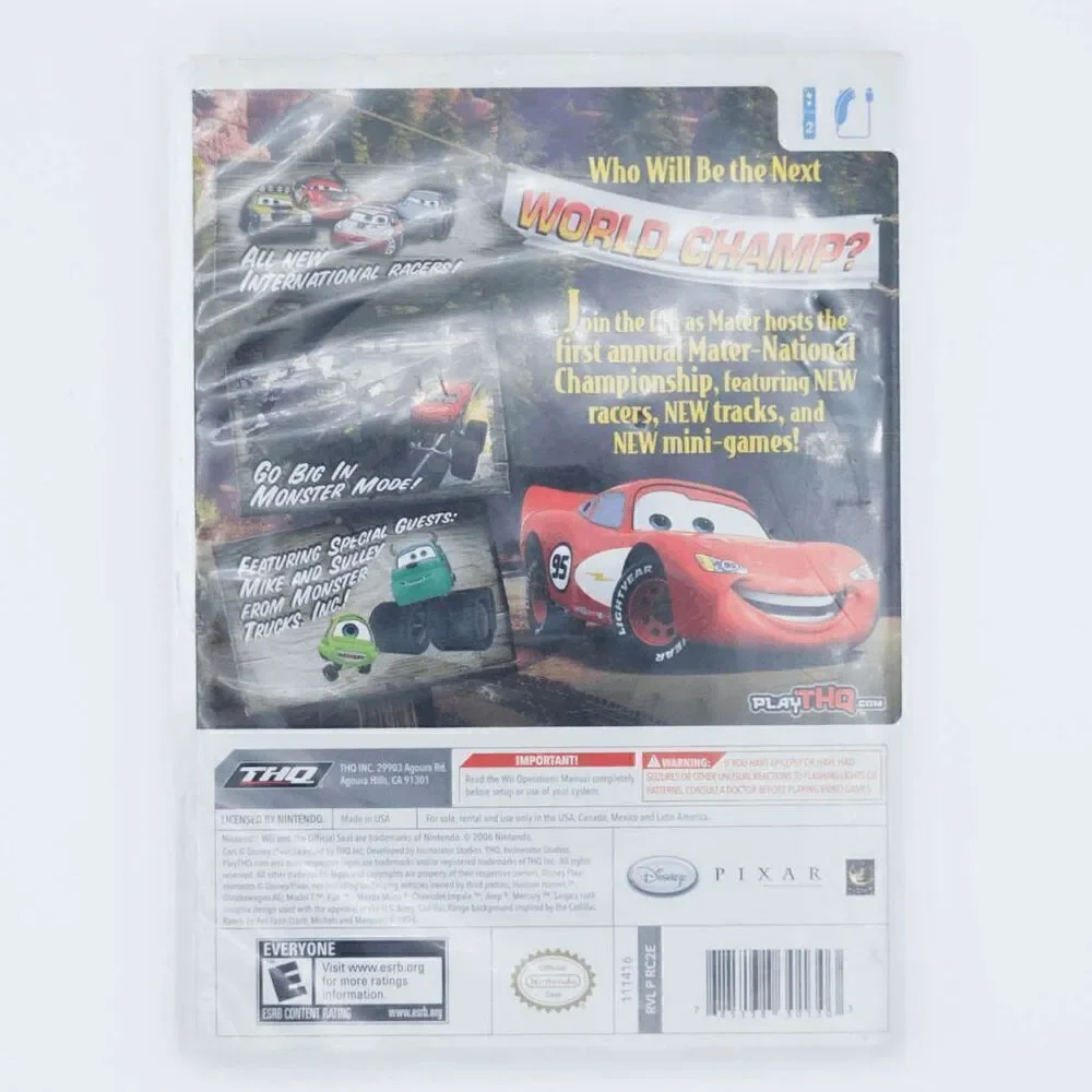 Wii Cars Mater-Nation Championship (Tested)